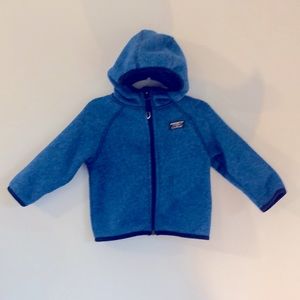 L L Bean zip sweater